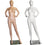 Ladies Full Size Egghead Mannequin with Removable Head