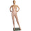 Ladies Full Size Egghead Mannequin with Removable Head