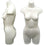 MN-117 Freestanding Ladies Torso Form White - DisplayImporter.com - 3