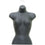 MN-184 Ladies Upper Torso Heavy Duty Injection Mold Form with Metal Swivel Hook Black - DisplayImporter.com - 2
