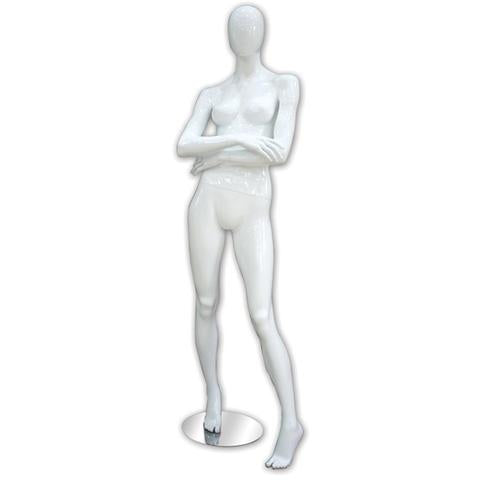 Glossy Female Abstract Mannequin - Roxanne