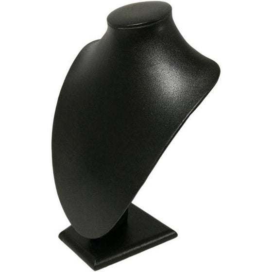 DS-006 Medium Bust Leatherette/Velvet Display - DisplayImporter