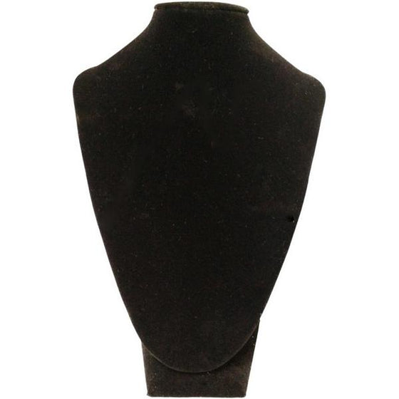 DS-006 Medium Bust Leatherette/Velvet Display - DisplayImporter