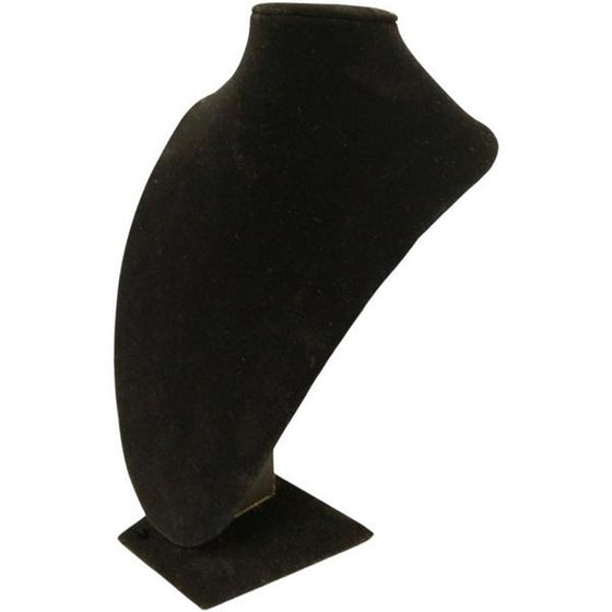 DS-006 Medium Bust Leatherette/Velvet Display - DisplayImporter