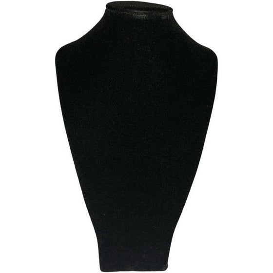 DS-036 Long Bust Leatherette/Velvet Display - DisplayImporter