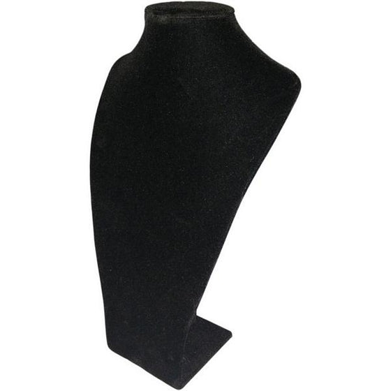 DS-036 Long Bust Leatherette/Velvet Display - DisplayImporter