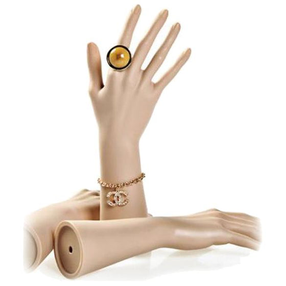 DS-186 Fleshtone Upright Glove and Jewelry Display Hand - DisplayImporter