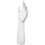 DS-187 Glossy White Glove and Jewelry Display Hand - DisplayImporter