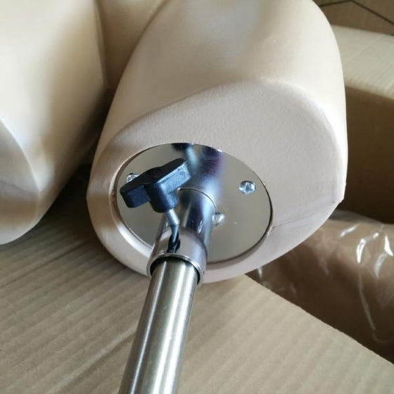 MA-041 Pole Connector Metal Plate for Dress Forms (excludes pole) - DisplayImporter