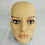 Plastic Female Realistic Head Attachment for Dress Form/Mannequin