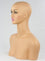 MN-511C Tanned Female Mannequin Head Display Form with Shoulder Bust - DisplayImporter