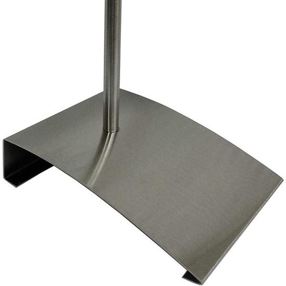 MA-022 Rectangular Wedge Dress Form Base with Extendable Pole - DisplayImporter