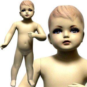 MN-034 Standing Baby Fleshtone Mannequin 2' 5"  - DisplayImporter.com