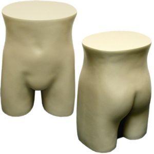 MN-057 Full Size Fleshtone Male Buttocks Form  - DisplayImporter.com - 1