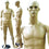 MN-136 Full Size Male Mannequin with Flexible Arms  - DisplayImporter.com - 1