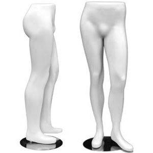 MN-146 Lower Torso Male Half Body Pants Form White - DisplayImporter.com - 4