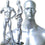 MN-161 Men's Full Size Standing Masculine Mannequin Silver - DisplayImporter.com - 3