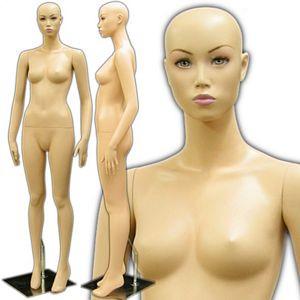 MN-173 Asian Ladies Fashion Mannequin with Make up  - DisplayImporter.com - 1