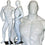 MN-181 Glossy Muscle Bodybuilder Mannequin in Tone & Flex Pose Glossy White - DisplayImporter.com - 4