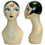 MN-225 Colorful Vintage Style Female Mannequin Head Form  - DisplayImporter.com - 1