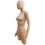 MN-248 Plastic 3/4 Torso Female Upper Body Torso Form with Removable Head - DisplayImporter