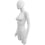 MN-248 Plastic 3/4 Torso Female Upper Body Torso Form with Removable Head - DisplayImporter