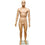 MN-251A Plastic Realistic Head Male Full Size Mannequin with Removable Head - DisplayImporter