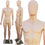 MN-251 Plastic Egghead Male Full Size Mannequin with Removable Head - DisplayImporter