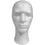 MN-256 Male Styrofoam Mannequin Head with Long Neck - DisplayImporter