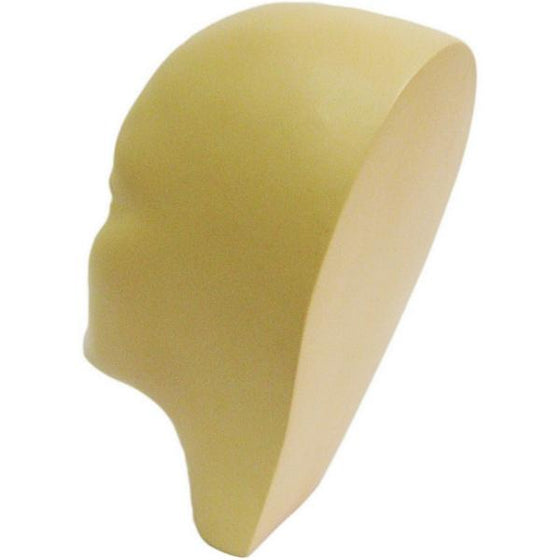 MN-257 Half Head Female Fiberglass Mannequin Head Display Form - DisplayImporter