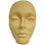 MN-257 Half Head Female Fiberglass Mannequin Head Display Form - DisplayImporter