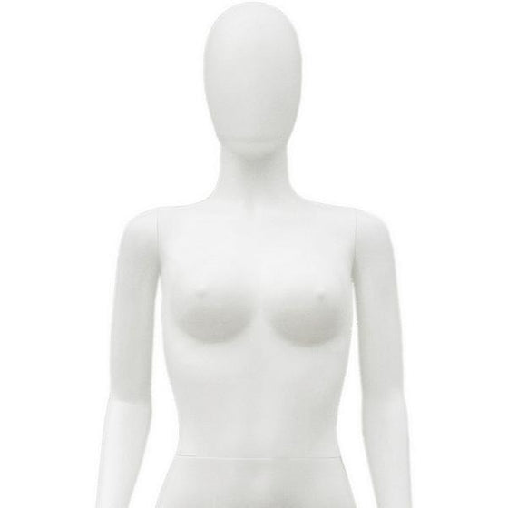 Plastic Busty Egghead Ladies Full Size Mannequin