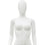 MN-277 Plastic Busty Egghead Ladies Full Size Mannequin - DisplayImporter