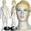 MN-342 Young Boy Standing Mannequin with Molded Hair 4' 8"  - DisplayImporter.com - 1