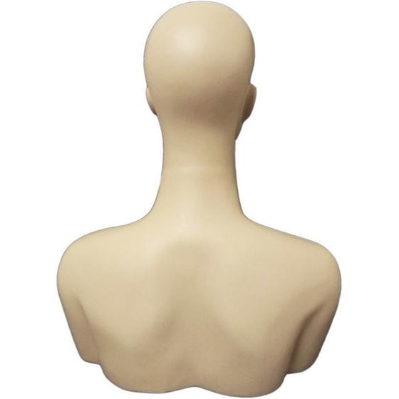 MN-511A Female Mannequin Head Display Form with Shoulder Bust - DisplayImporter