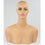 Tanned Female Mannequin Head Display Form with Shoulder Bust