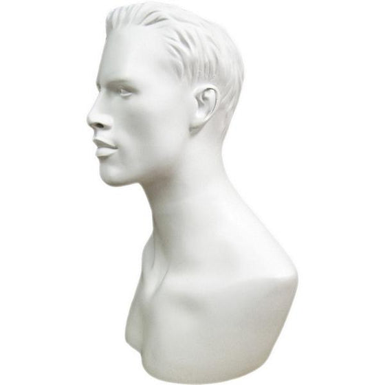 MN-513 Male Mannequin Head Form - DisplayImporter