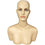 MN-514A Female Mannequin Head Display Form with Shoulder Bust - DisplayImporter