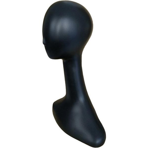 MN-516 Female Abstract Mannequin Head Form with Long Neck - DisplayImporter