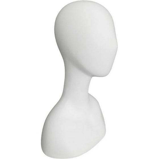 MN-517 Female Abstract Mannequin Head Form - DisplayImporter