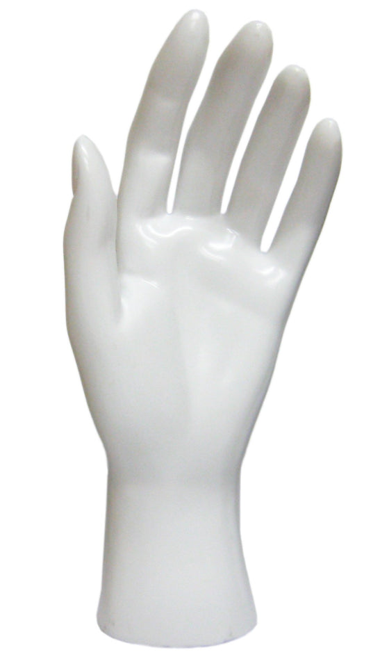 MN-HandsF Female Mannequin Hands White Left - DisplayImporter.com - 7