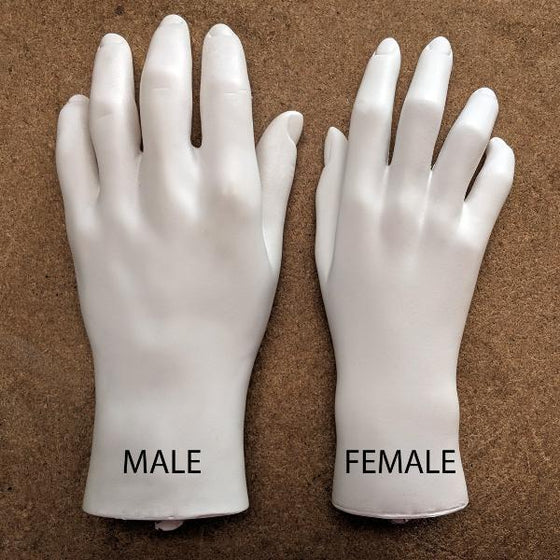 Female Mannequin Hands