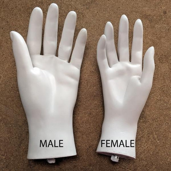 Female Mannequin Hands