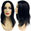 WG-022 Straight Black Female Wig - DisplayImporter