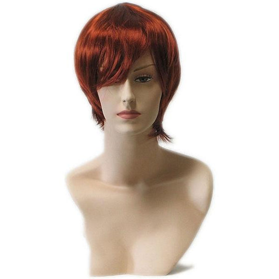 WG-023 Auburn Red Female Wig - DisplayImporter