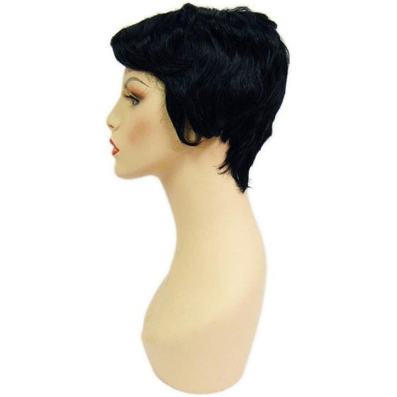 WG-050 Black Pixie Cut Jen Wig - DisplayImporter