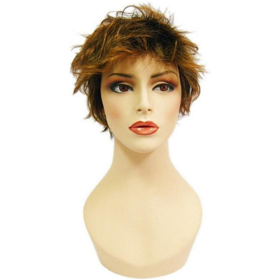 WG-054 Highlights Shaggy Brunette Winona Wig - DisplayImporter