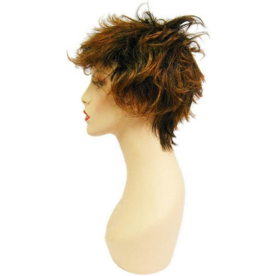 WG-054 Highlights Shaggy Brunette Winona Wig - DisplayImporter