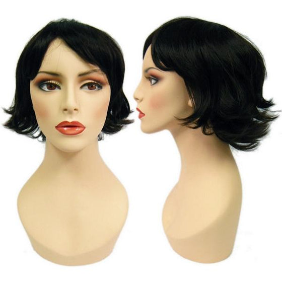 WG-056 Flipped Dark Joan Wig - DisplayImporter