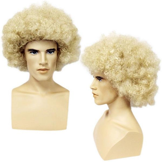 WG-060 Unisex Blond Afro Style Wig - DisplayImporter